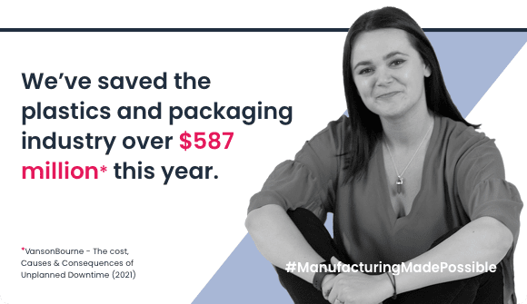 We've saved the plastics and packaging industry over $587 million this year.